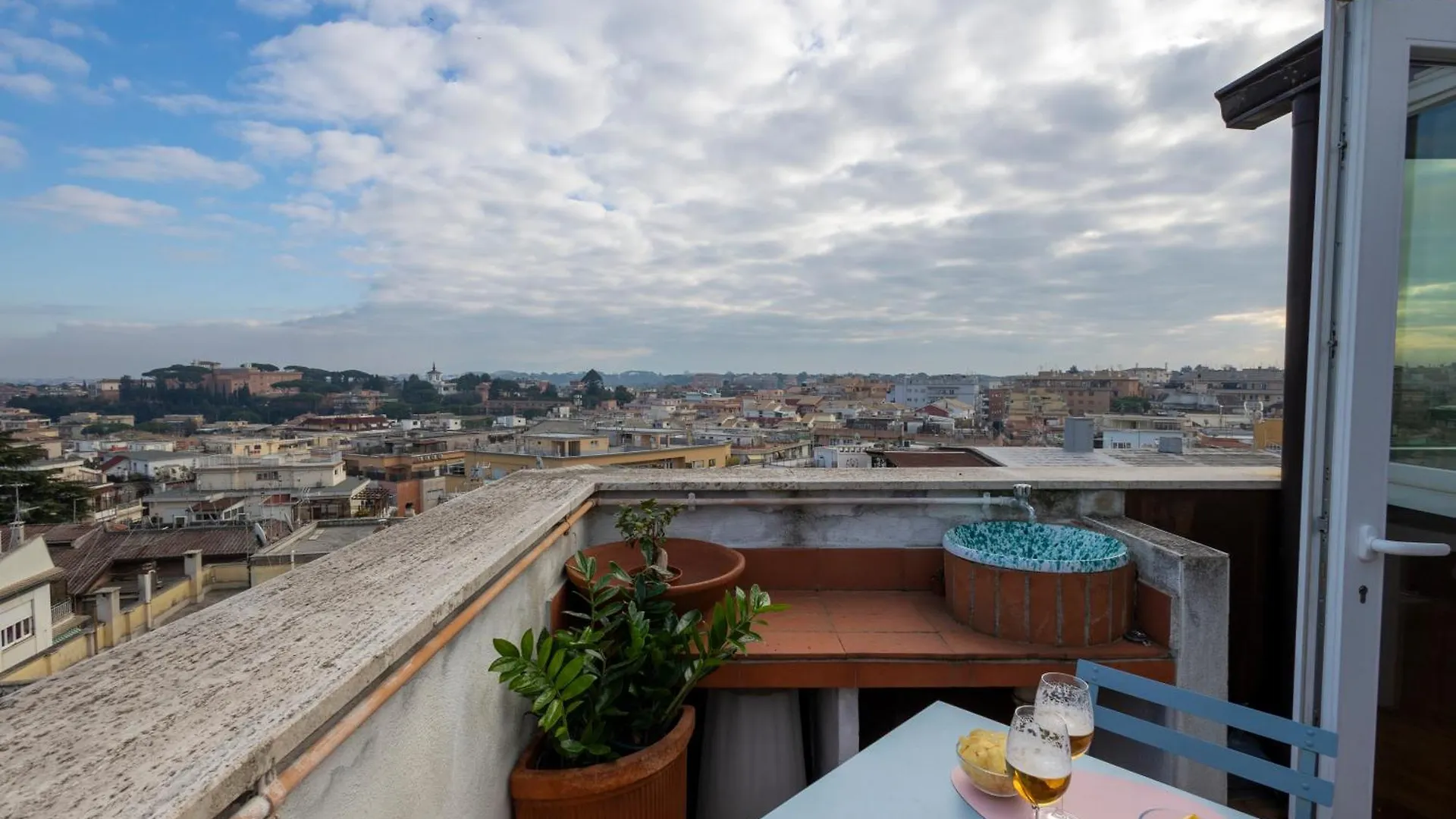 Centrale Attico Vista Magnifica Sul Vaticano Rome Apartment